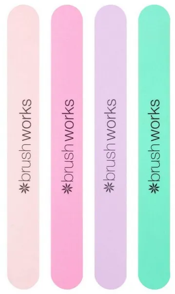 BrushWorks - Nail Files 4 Stk